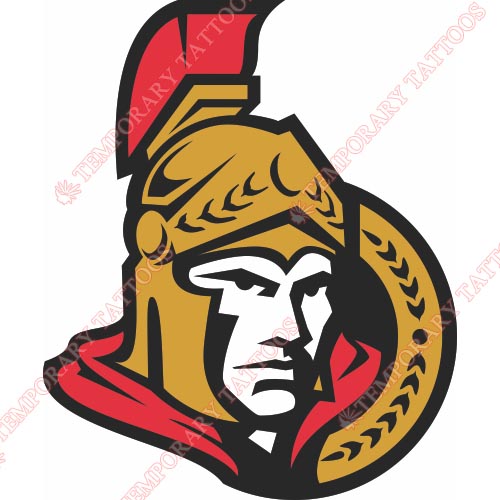 Ottawa Senators Customize Temporary Tattoos Stickers NO.273